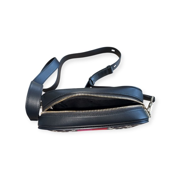 Kate Spade Flower Jacquard Stripe Medium Crossbody Bag - Picture 7 of 8